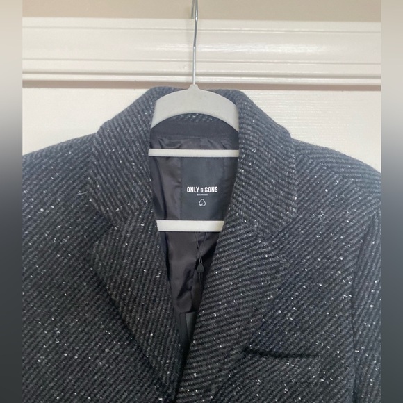 Only & Sons Faro Wool Coat - Picture 3 of 6